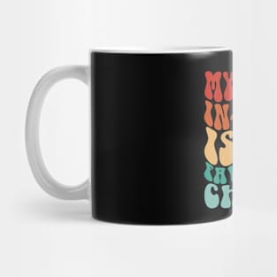 My Son In Law Is My Favorite Child Funny Family Humor Groovy Mug